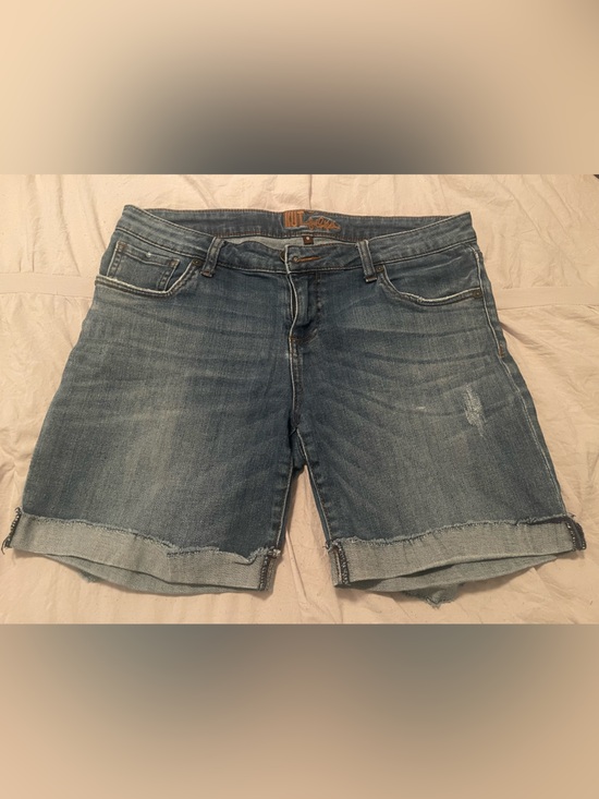 Kut from the Kloth Pants - Kut from the Kloth Denim Cuffed Shorts Distressed Size 8